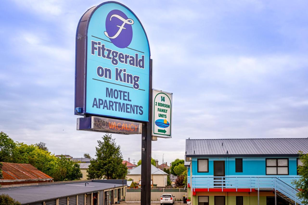 Motel Fitzgerald on King Timaru Exterior foto
